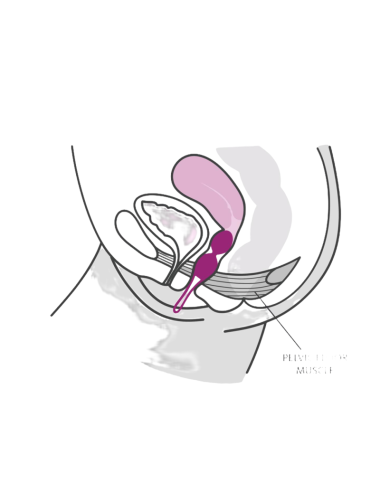 FUN FACTORY - SMARTBALLS PELVIC BALLS DUO BRANCO / PISTACHIO