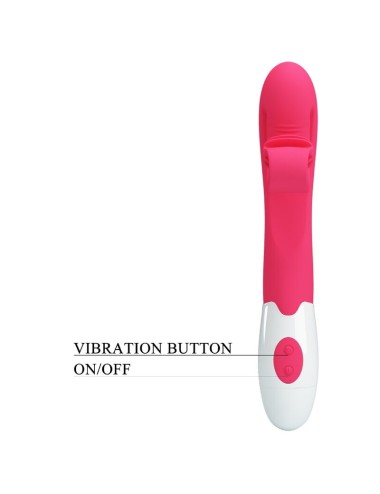 ROMANCE - VIBRADOR E ESTIMULADOR 30 VELOCIDADES COR-DE-ROSA