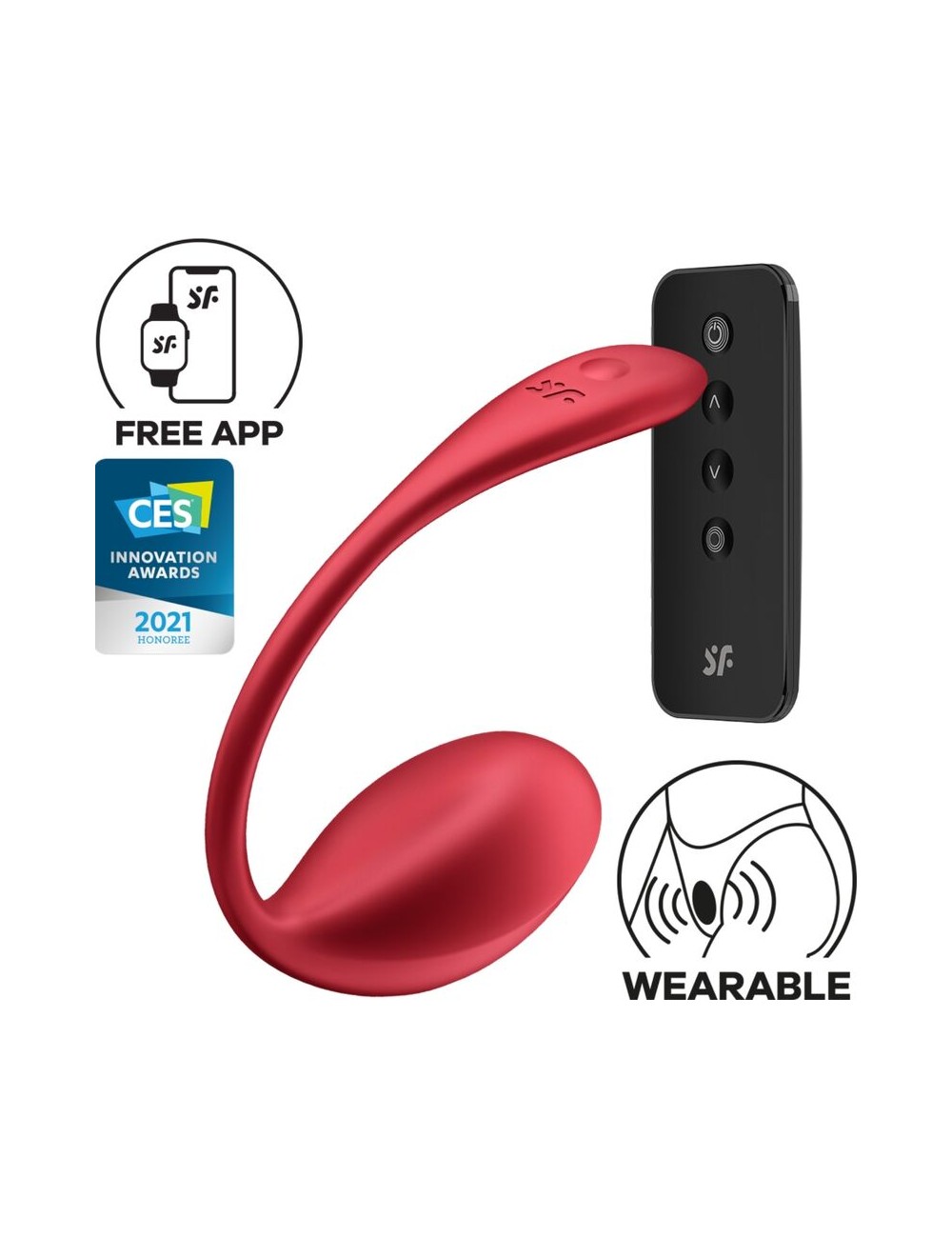SATISFYER - SHINY PETAL ESTIMULADOR DE CONTROLE REMOTO G POINT VERMELHO APLICATIVO GRATUITO SATISFYER - SHINY PETAL ESTIMULADOR DE CONTROLE REMOTO G POINT VERMELHO APLICATIVO GRATUITO