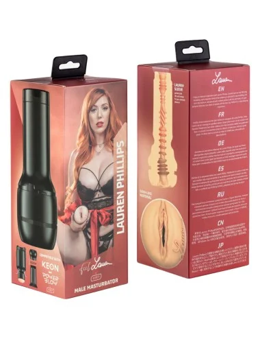 KIIROO - SINTA LAUREN PHILLIPS STARS COLEO STROKERS POWERBLOW COMPATÍVEL