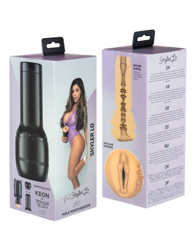 KIIROO - FEEL SKYLER LO STARS COLLECTION STROKERS POWERBLOW COMPATÍVEL