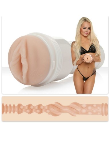 FLESHLIGHT - ELSA JEAN VAGINA SABOROSA + LANÇAMENTO UNIVERSAL + LUBRIFICANTE AQUA QUALITY 50 ML