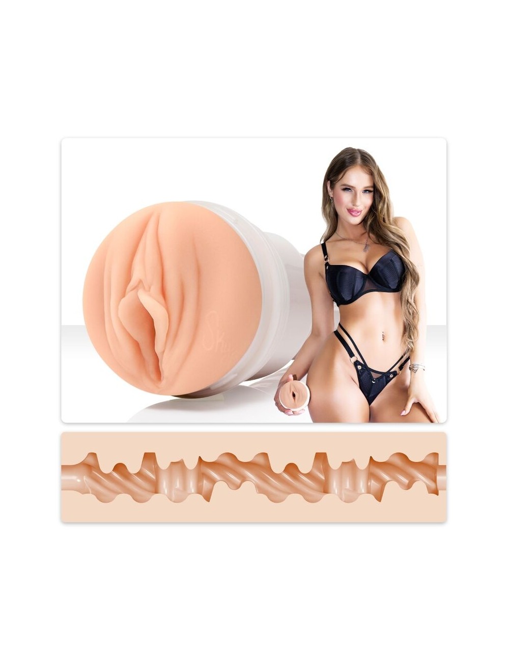 FLESHLIGHT - SKY BRI VAGINA CELESTIAL FLESHLIGHT - SKY BRI VAGINA CELESTIAL