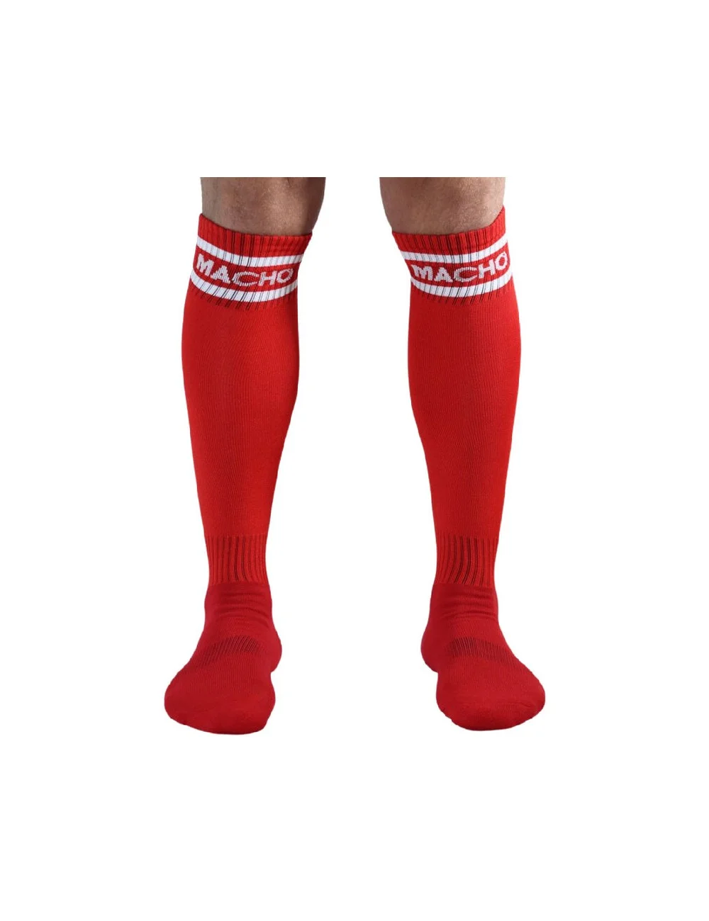 MACHO - MEIAS COMPRIDAS TAMANHO ÚNICO VERMELHO