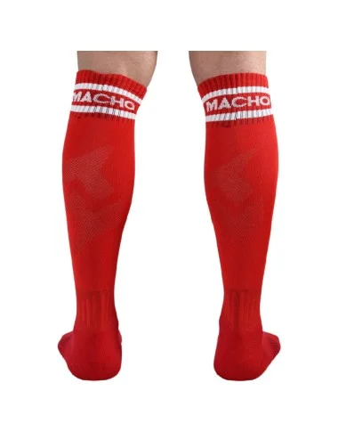 MACHO - MEIAS COMPRIDAS TAMANHO ÚNICO VERMELHO