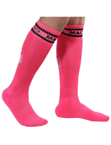 MACHO - MEIAS COMPRIDAS TAMANHO ÚNICO ROSA