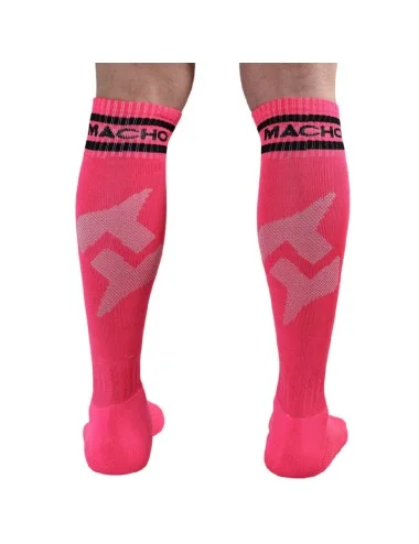 MACHO - MEIAS COMPRIDAS TAMANHO ÚNICO ROSA
