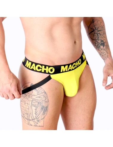 MACHO - MX25A JOCK LYCRA AMARELO S