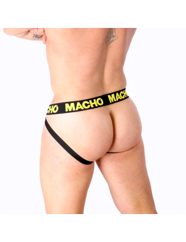 MACHO - MX25A JOCK LYCRA AMARELO S
