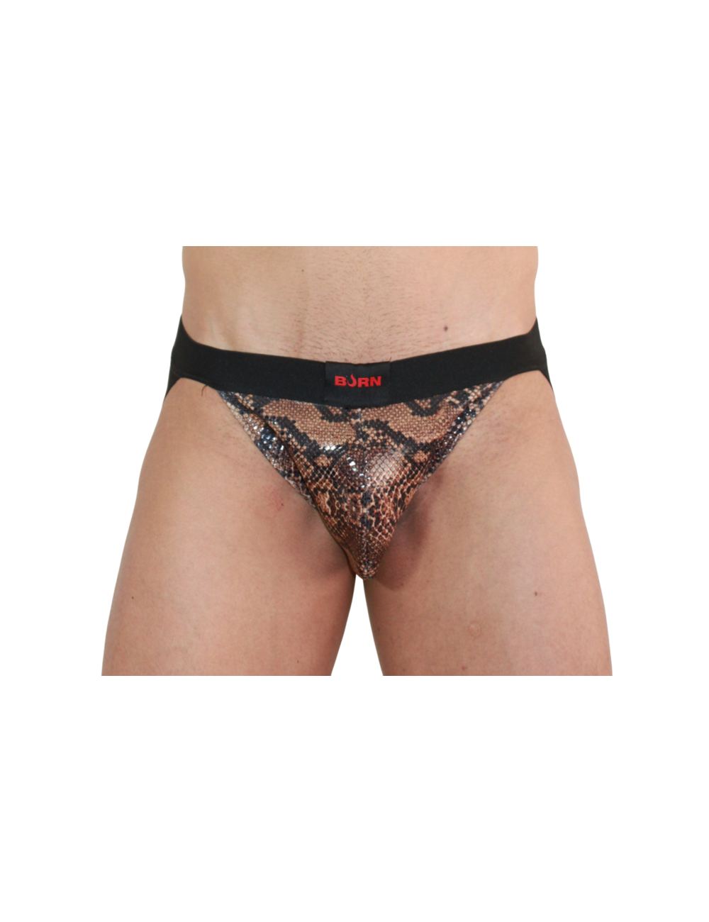 BURN - 002 JOCK SNAKE PRETO XL BURN - 002 JOCK SNAKE PRETO XL