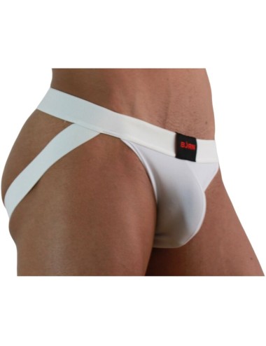 BURN - 007 JOCK LYCRA BRANCO L