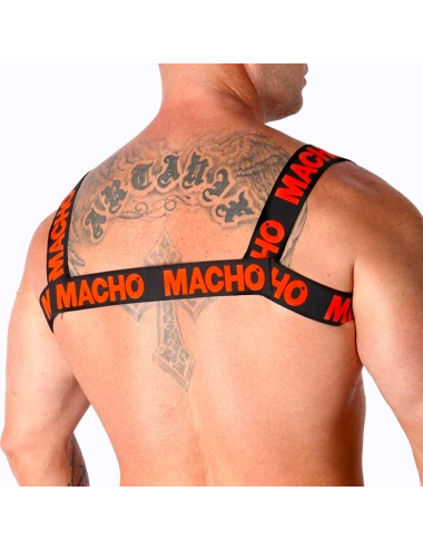 MACHO - ARNÊS DUPLO VERMELHO
