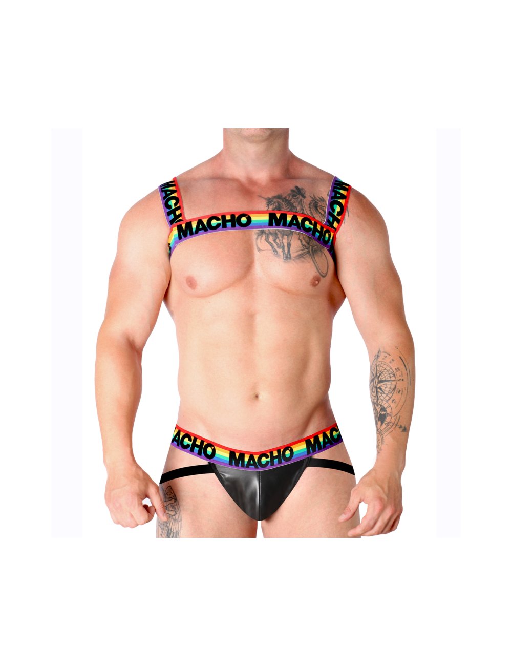 MACHO - ARNÊS DUPLO PRIDE LIMITED MACHO - ARNÊS DUPLO PRIDE LIMITED