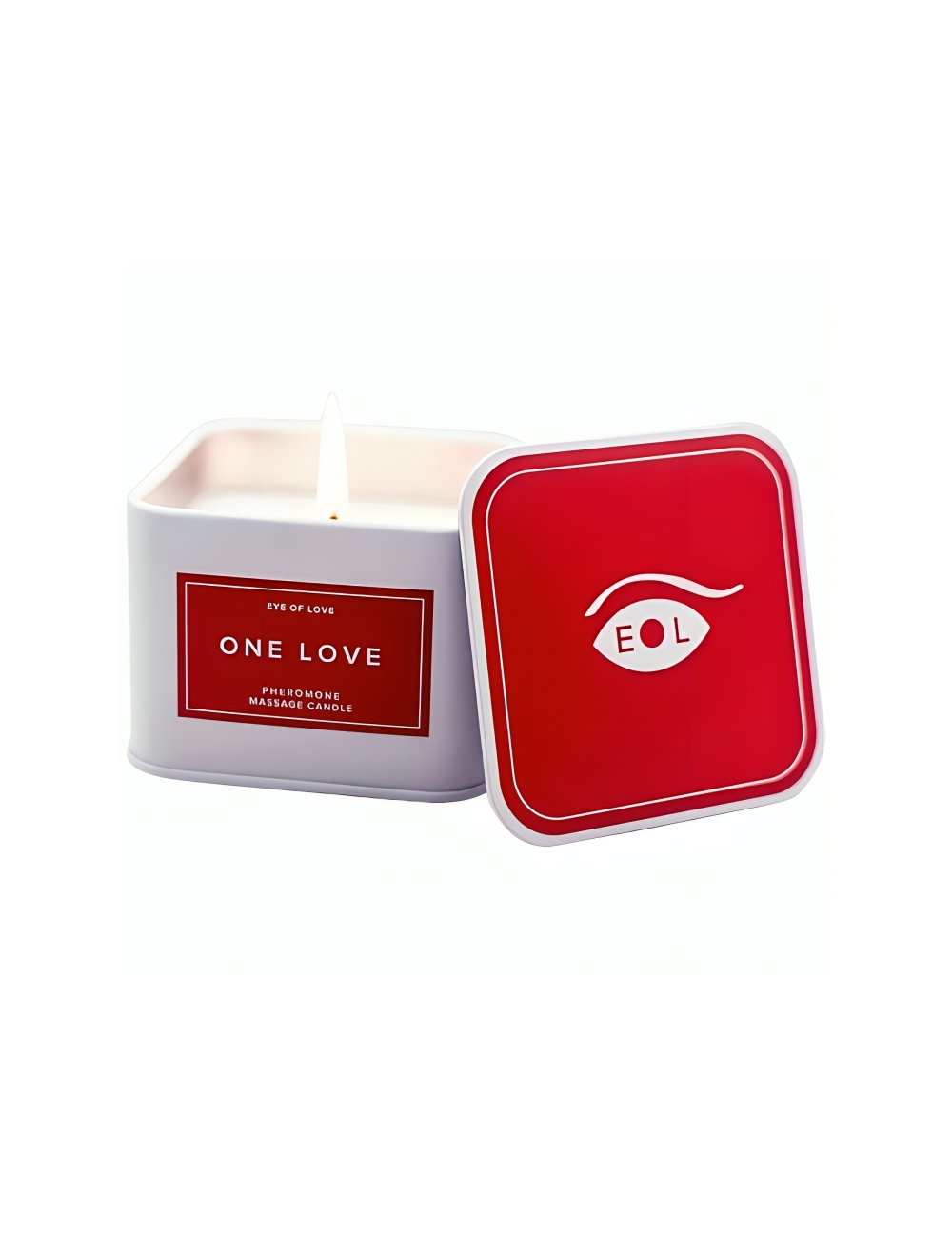 EYE OF LOVE - VELA DE MASSAGEM ONE LOVE PARA MULHERES 150 ML EYE OF LOVE - VELA DE MASSAGEM ONE LOVE PARA MULHERES 150 ML