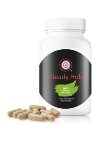 500 COSMETICS - CÁPSULAS U-STEADY HOLE PARA A SAÚDE DO TRÂNSITO INTESTINAL - 60 CÁPSULAS