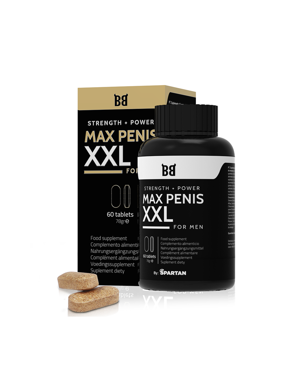 BLACK BULL - MAX PENIS XXL FORA + POTÊNCIA PARA HOMENS 60 COMPRIMIDOS BLACK BULL - MAX PENIS XXL FORA + POTÊNCIA PARA HOMENS 60 COMPRIMIDOS