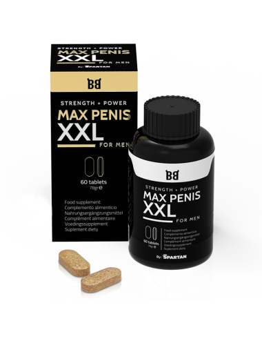 BLACK BULL - MAX PENIS XXL FORA + POTÊNCIA PARA HOMENS 60 COMPRIMIDOS