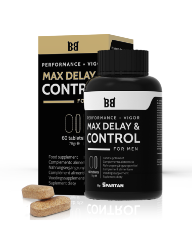 BLACK BULL - MAX DELAY & CONTROL MXIMO DESEMPENHO PARA HOMENS 60 CÁPSULAS