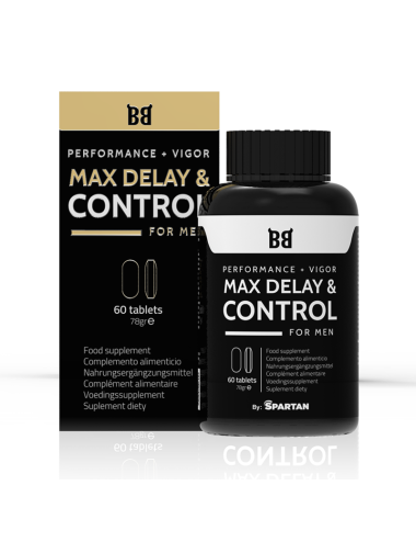 BLACK BULL - MAX DELAY & CONTROL MXIMO DESEMPENHO PARA HOMENS 60 CÁPSULAS