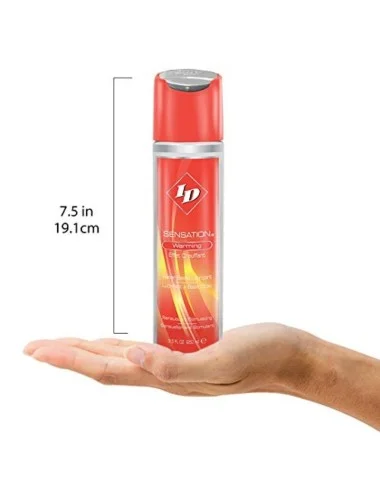 ID SENSATION - LUBRIFICANTE BASE DE GUA COM EFEITO CALOR 250 ML