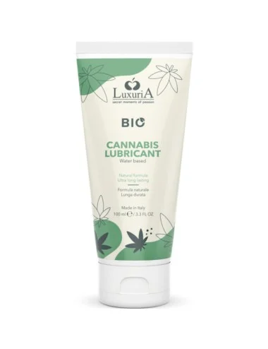 INTIMATELINE - LUXURIA LUBRIFICANTE BASE DE GUA BIO CANNABIS 100 ML