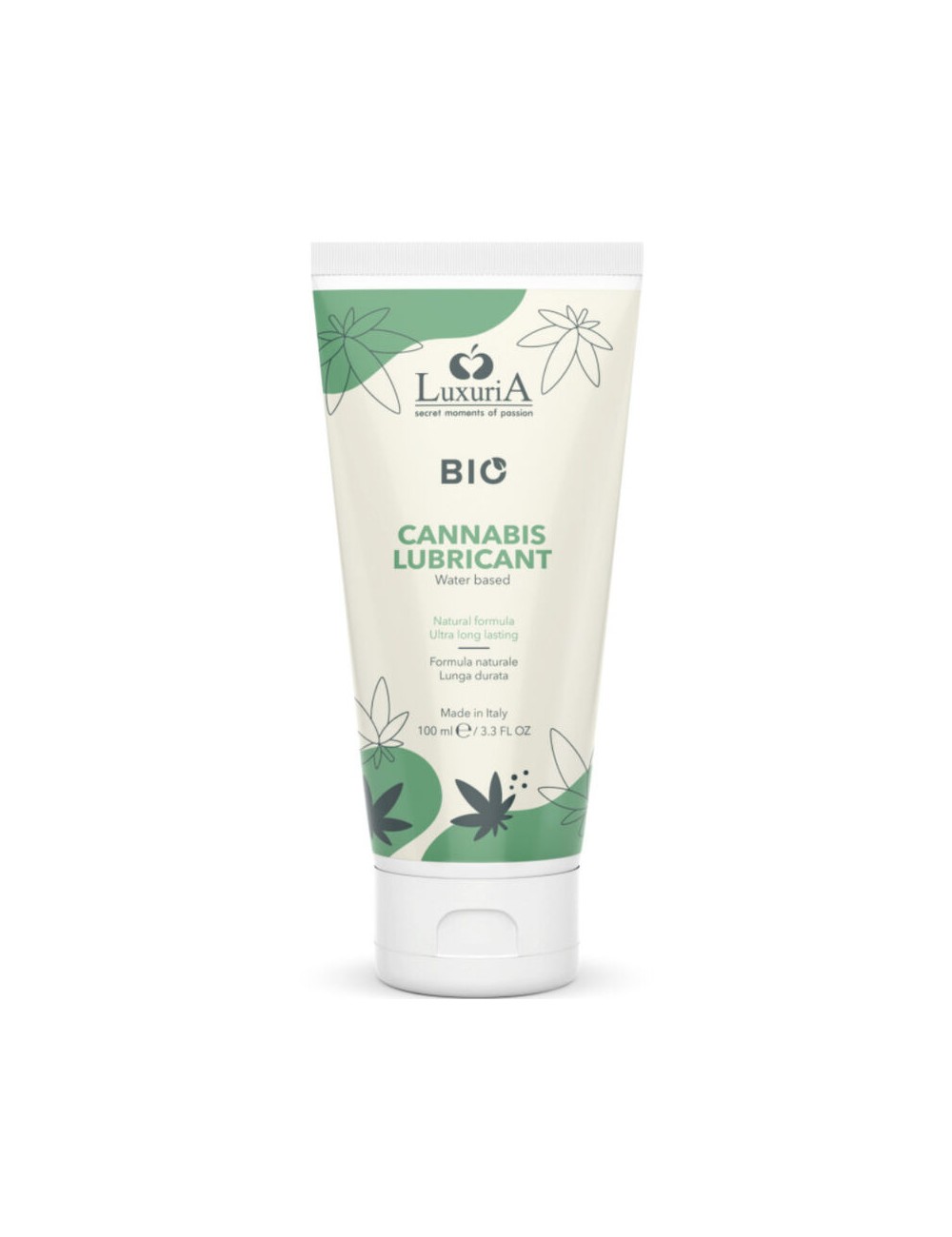 INTIMATELINE - LUXURIA LUBRIFICANTE BASE DE GUA BIO CANNABIS 100 ML INTIMATELINE - LUXURIA LUBRIFICANTE BASE DE GUA BIO CANNABIS 100 ML