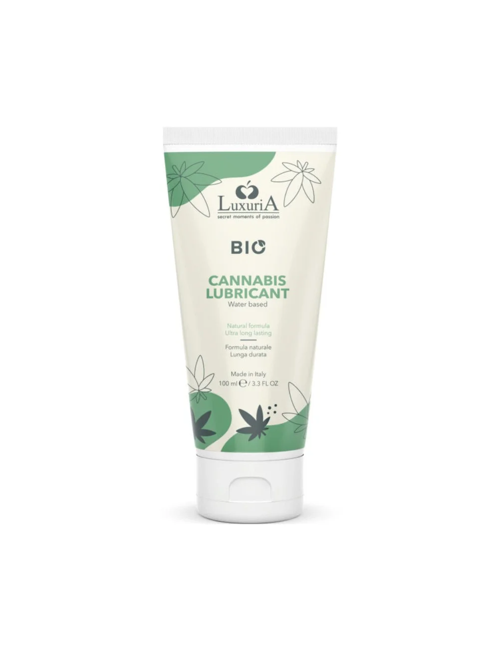 INTIMATELINE - LUXURIA LUBRIFICANTE BASE DE GUA BIO CANNABIS 100 ML