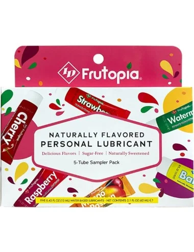 ID FRUTOPIA - LUBRIFICANTE SORTIDO 5 PACK 12 ML