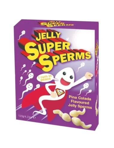 SPENCER & FLEETWOOD - JELLY SUPER SPERM GUMMIES FORM SPERM 120 GR