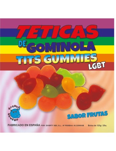 DIABLO GOLOSO - GLITTER ASSORTED GUMMY TEETICS
