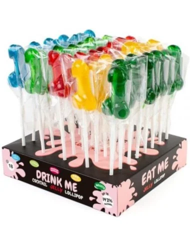 SECRETPLAY - DISPLAY VARIEDADE DE PÊNIS COM ÁLCOOL 40 UNIDADES