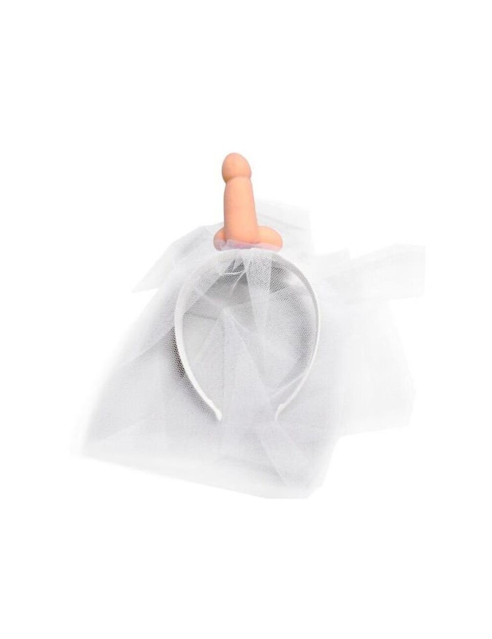 DIABLO PICANTE - VÉU DE NOIVA BRANCO COM PÊNIS DIABLO PICANTE - VÉU DE NOIVA BRANCO COM PÊNIS