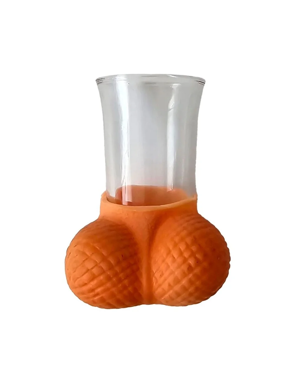 DIABLO PICANTE - VASO CHUPITO CRISTAL CON HUEVOS NATURAL