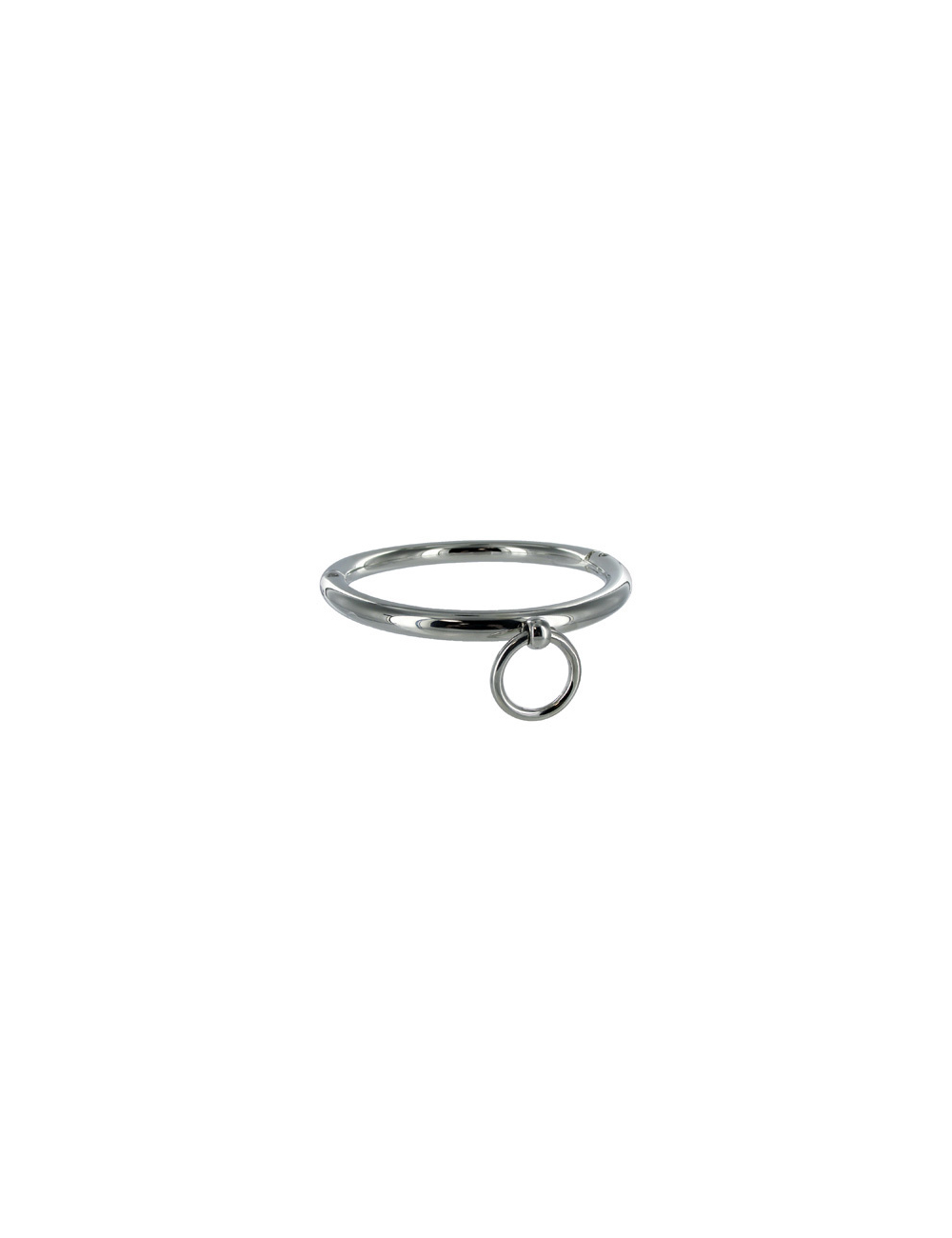 METAL HARD - COLAR BDSM COM ANEL 18CM METAL HARD - COLAR BDSM COM ANEL 18CM