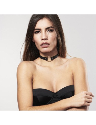 BIJOUX INDISCRETS MAZE - COLAR GARGANTILHA PRETO