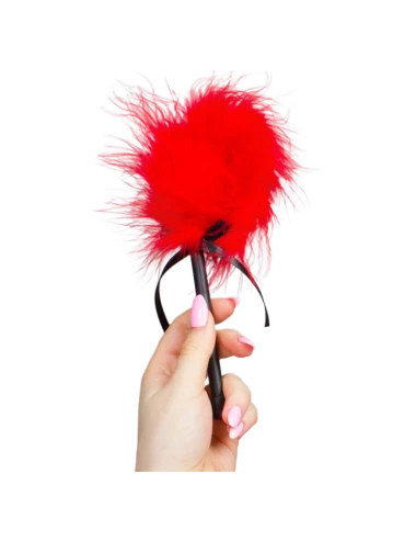 SECRETPLAY - ESPANADOR MARABOU VERMELHO