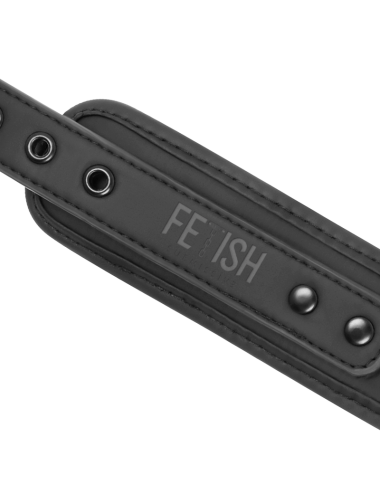 FETISH SUBMISSIVE - COLAR DE CORRENTE COM FORRO DE NOPRENE