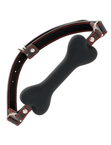 DARKNESS - MORDAÇA DE SILICONE DE OSSO PRETO