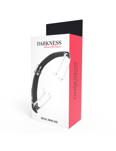 DARKNESS - MORDAÇA COM GANCHO PRETO