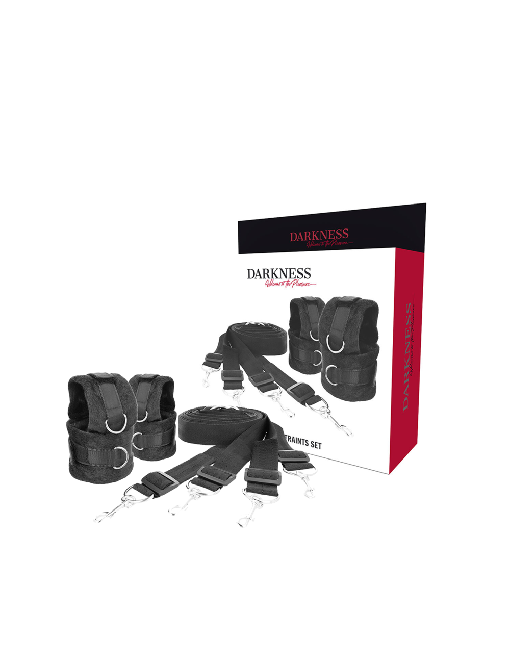 DARKNESS - CONJUNTO DE LAOS DE CAMA DARKNESS - CONJUNTO DE LAOS DE CAMA