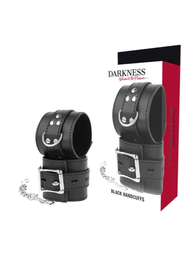 DARKNESS - ALGEMAS DE COURO PRETO