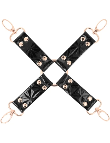 BEGME - BLACK EDITION HOG TIE DE COURO VEGANO