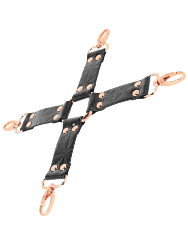 BEGME - BLACK EDITION HOG TIE DE COURO VEGANO