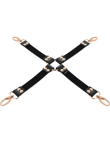 COQUETTE CHIC DESIRE - FANTASY HOG TIE COURO VEGANO