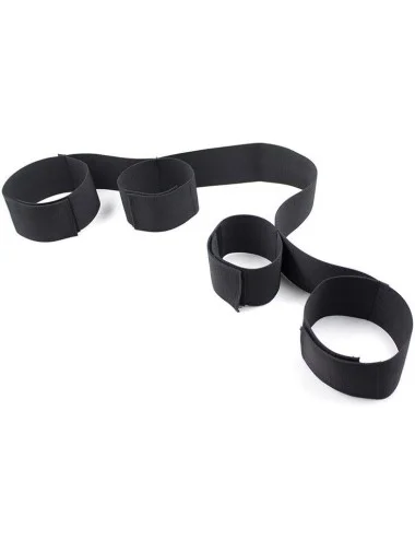 OHMAMA FETISH - SPREADER SOFT BAR RETENÕES DE PULSO COMPLETAS DE NYLON