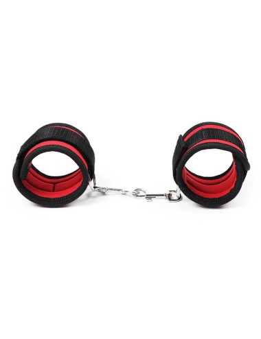 RESTRIÇÕES DE PULSO OHMAMA FETISH NYLON GANCHO E LAÇO