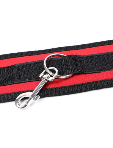 RESTRIÇÕES DE PULSO OHMAMA FETISH NYLON GANCHO E LAÇO