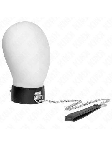 KINK - COLAR COM CINTO 65 CM COM ALÇA LARGA PRETA AJUSTÁVEL 33