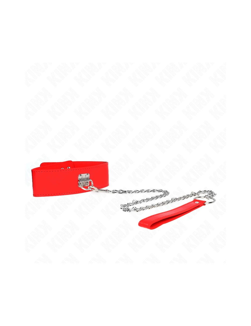 KINK - COLAR COM CINTO 65 CM COM ALÇA LARGA VERMELHA AJUSTÁVEL 33