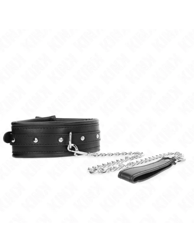 KINK - COLAR COM ALÇA DE FIVELA BRILHANTE 65 CM 48